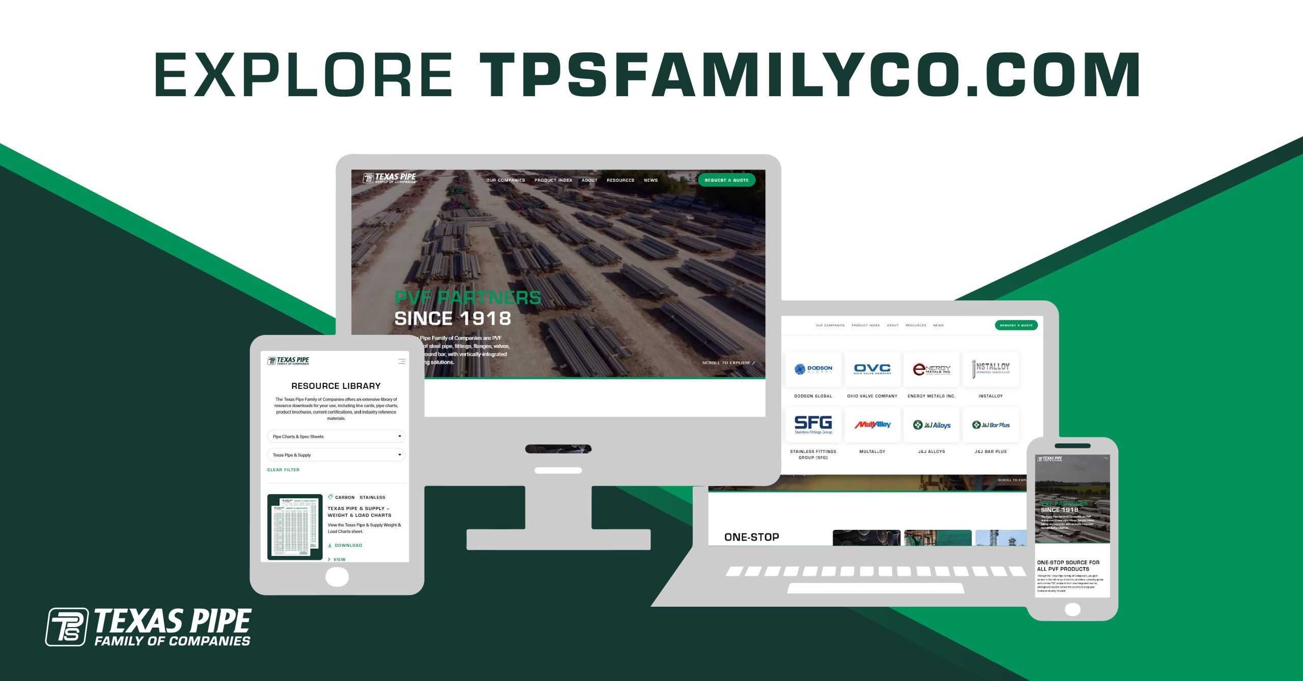 Texas Pipe Family of Companies: PVF Distributors with integrated manufacturing